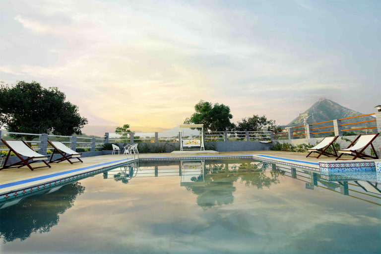 private pool villa in pushkar
