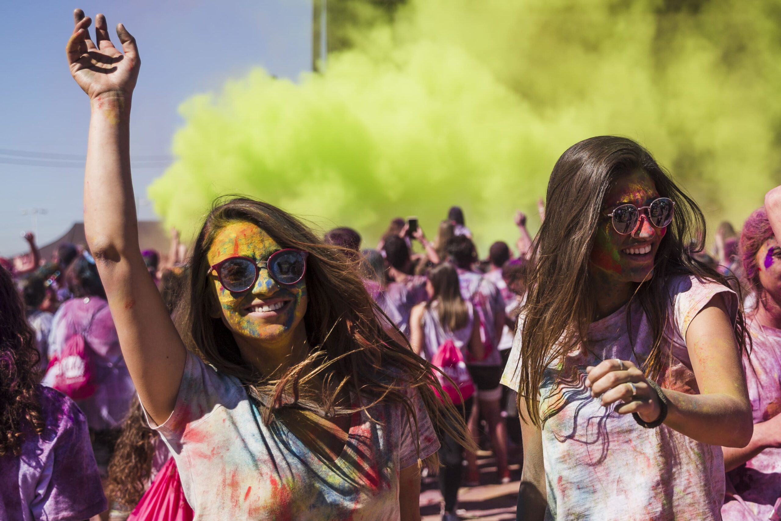 holi event in pushkar